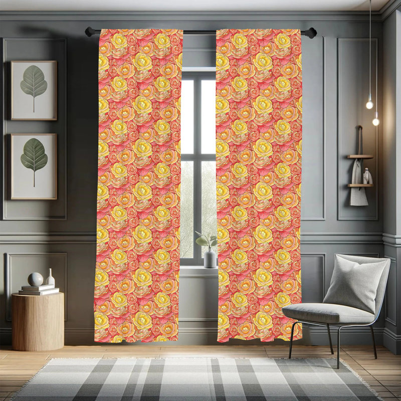Room Darkening Sliding Panel Pair, 28" x 84"