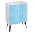 White/Sky Blue/Pine selected