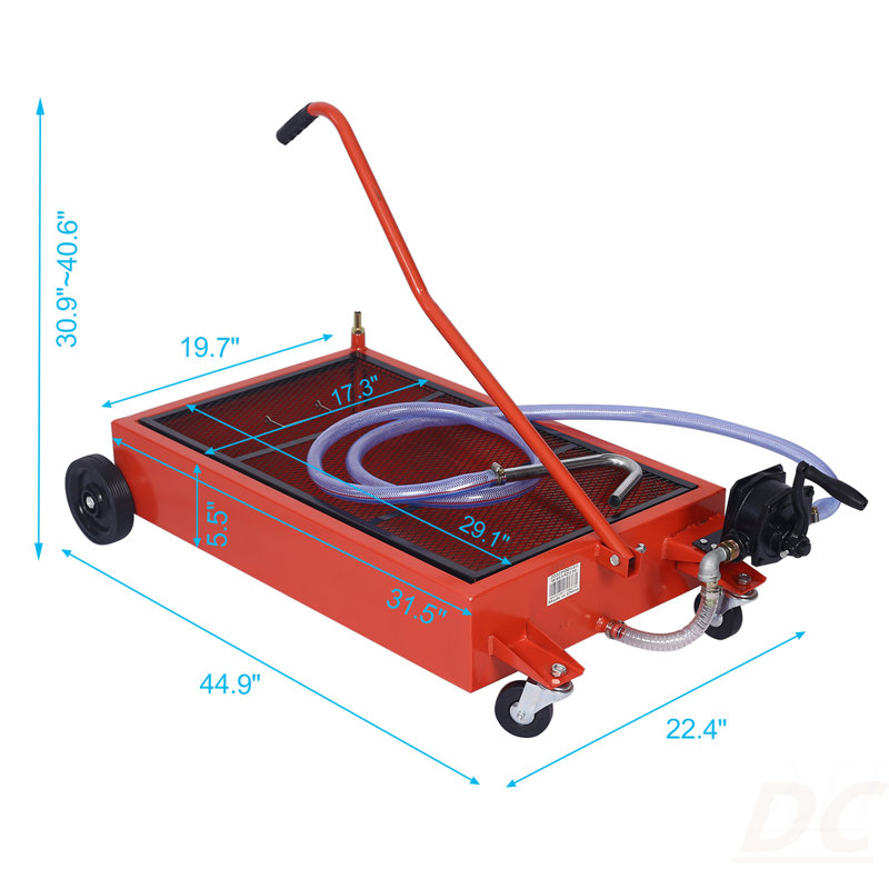 17-Gallon Low-Profile Oil Drain With Pump