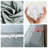 Sit-up Back Comfort 100% Cotton Velvet Wedge Headboard Reading Pillow with Removable & Washable Cover Compression-101771472-101499150