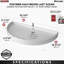 31" White Polymer Single-Tier Half-Moon Optimizer w/ Pivot and Slide Hardware for 13-1/4" Blind Corner Cabinet Openings-29100078-29100082