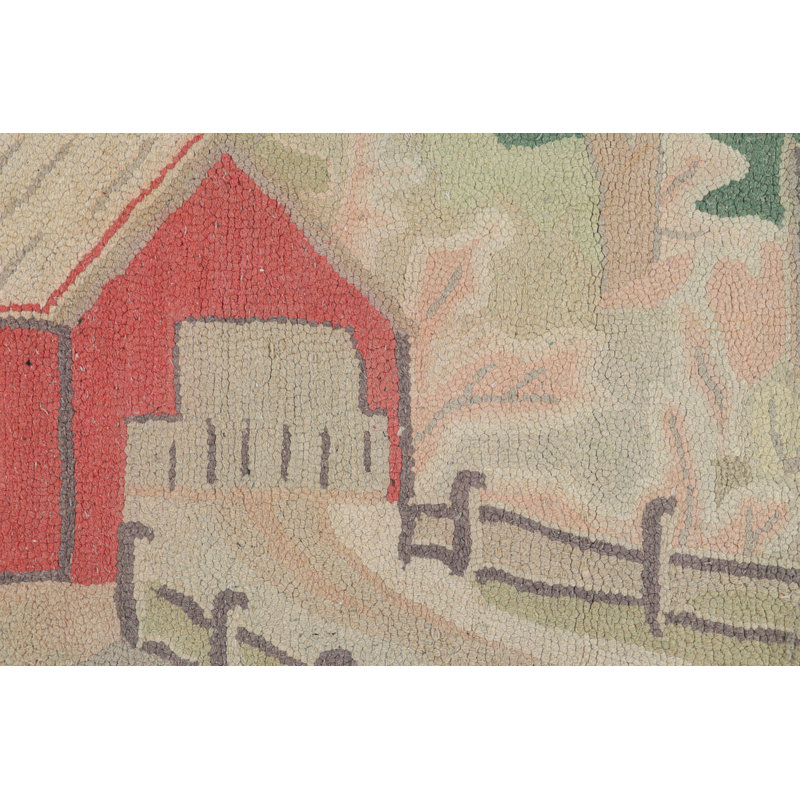 One-of-a-Kind 2’6”x4’5” Area Rug