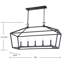 Luminaire suspendu linéaire à 5 lumières à intensité variable Hastings-559802603-637763705