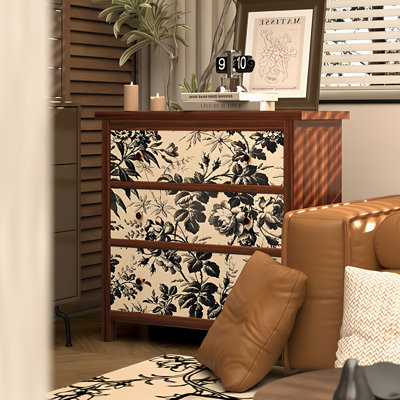 High end light luxury vintage art decor cabinet