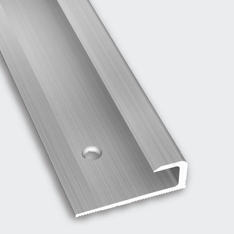 AEC-B-070-A1-C, Aluminum End Cap Edge, 6-7mm floors