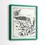 Linocut Style Seabird III - reproduction encadrée de qualité supérieure - prête à être accrochée - aucun clou requis - aucun clou requis-1685970771-1685970772