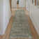 Vintage Full Pattern Washable Area Rug With Non Slip Backing