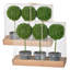 Ensemble de 4 buis artificiels en pot-531310442-531310444