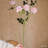 24.8 " Plastic and Fabric Rose Arrangement