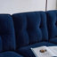 Canapés modulaires modernes en velours de 82,6 po en L pour salon, chambre à coucher-377046555