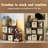 2 Cube Organizer Bookshelves DIY Variable Stackable Cube Storage Organizer for Kid Bedroom