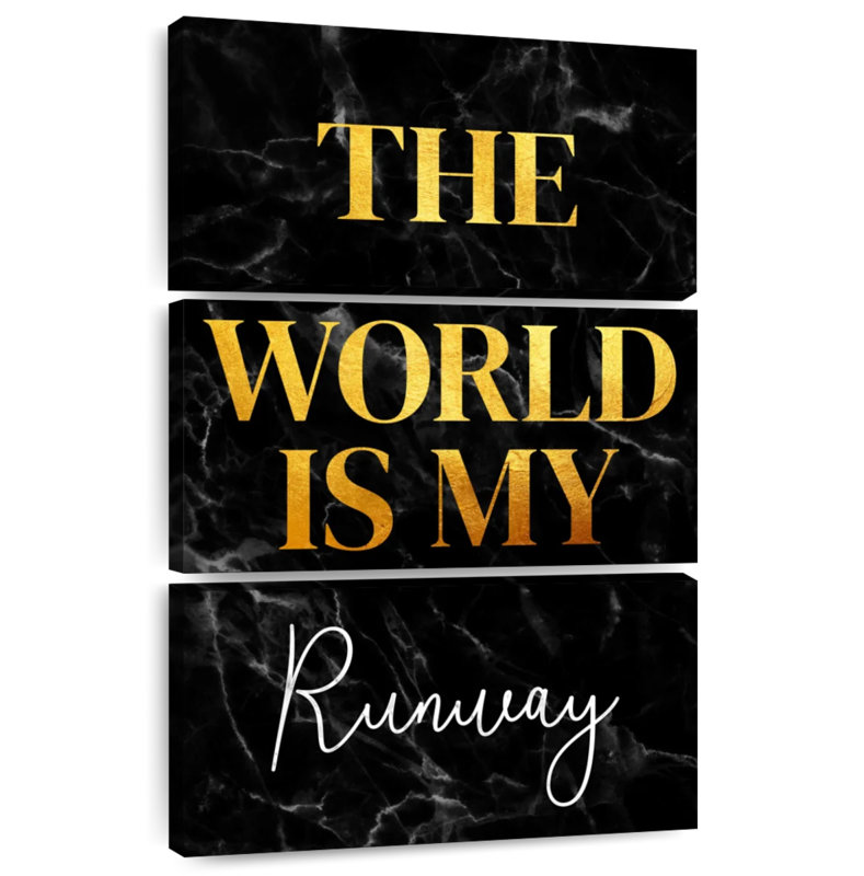 Tergel Your Own Runway, 32" H x 20" W