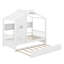 Lit simple en bois avec lit gigogne-336668423-336668425