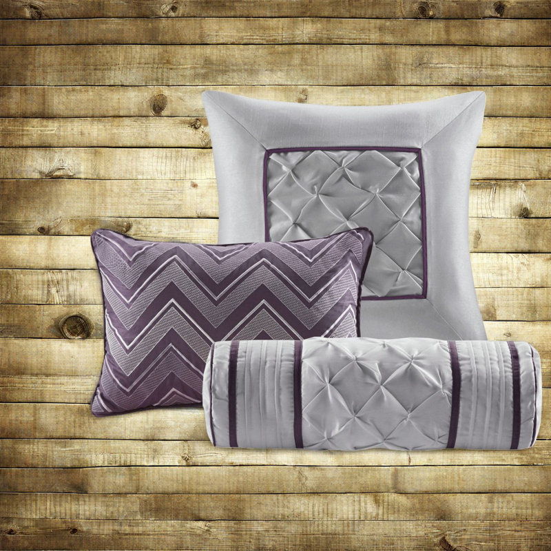 Ensemble de literie 7 pièces Elegant Plum