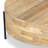 Rayburn SOLID MANGO WOOD 38 inch Wide Round Modern Industrial Drum Coffee Table in Natural-1706187728