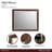 Belmont Place Solid Wood Frame Mirror