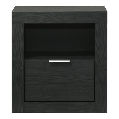 Hildebran Nightstand With Drawer And Shelf