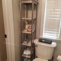 Calleis 13 W x 60 H Bathroom Shelf Birch Lane