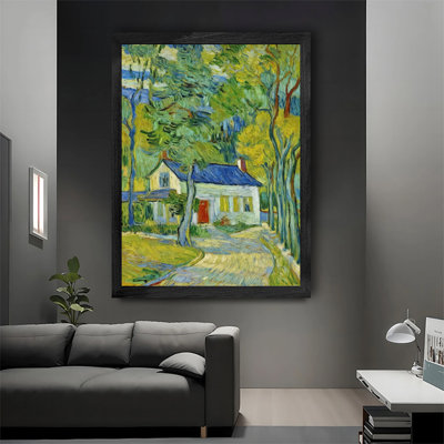 Reproduction d'art encadrée pour la décoration intérieure moderne de la maison Woods