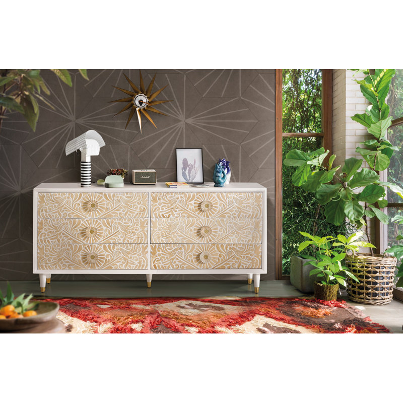 Kalvin 170cm Solid Wood Sideboard