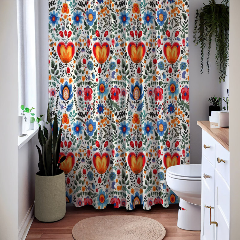 Shower Curtain, 93" H x 70" W