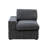 76"W Corduroy Living Room Double Armrests Loveseat-1358433597