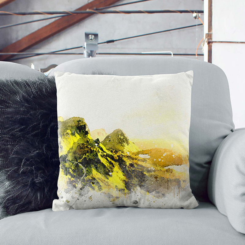 Square Cushion, 40cm H x 40cm W x 15cm D