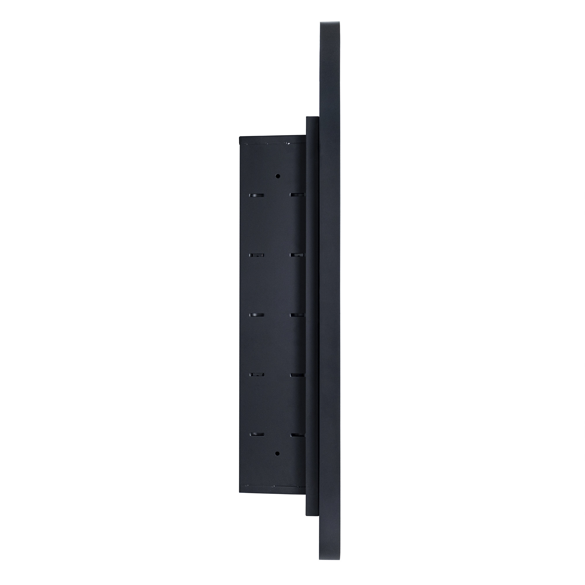 Recessed Medicine Cabinet, 28.3" H x 16" W x 4.96" D, Black