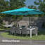 Parasol en porte-à-faux rectangulaire Sayhaan -260449156-219843723