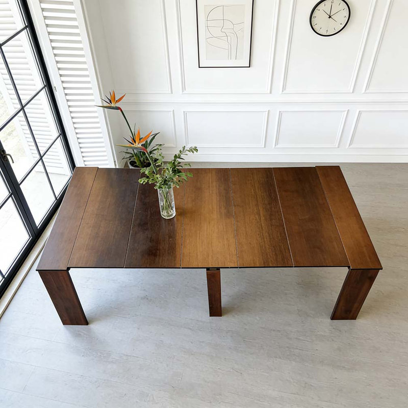 Multifunctional extendable console table