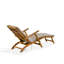 Chaise longue de patio Salinas - Chaise longue d'extérieur en bois d'acacia pour piscine, terrasse, pelouse, ensemble de 2 huiles naturelles