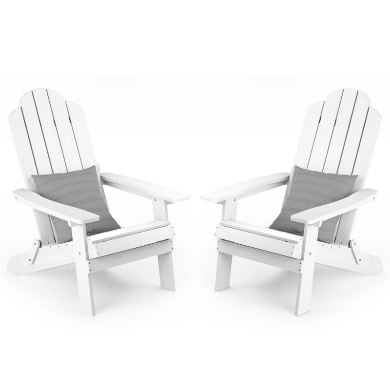 Outdoor Adirondack Chair, White