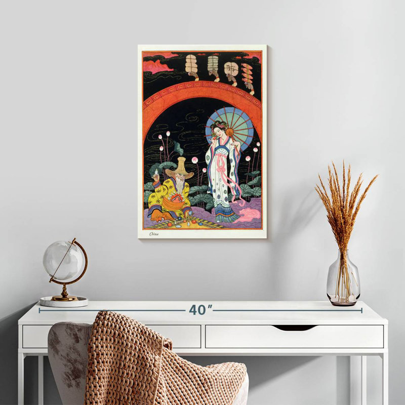 China 1912, 24" H x 16" W