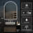 Cadedra Metal Arch Wall Mirror-947094832
