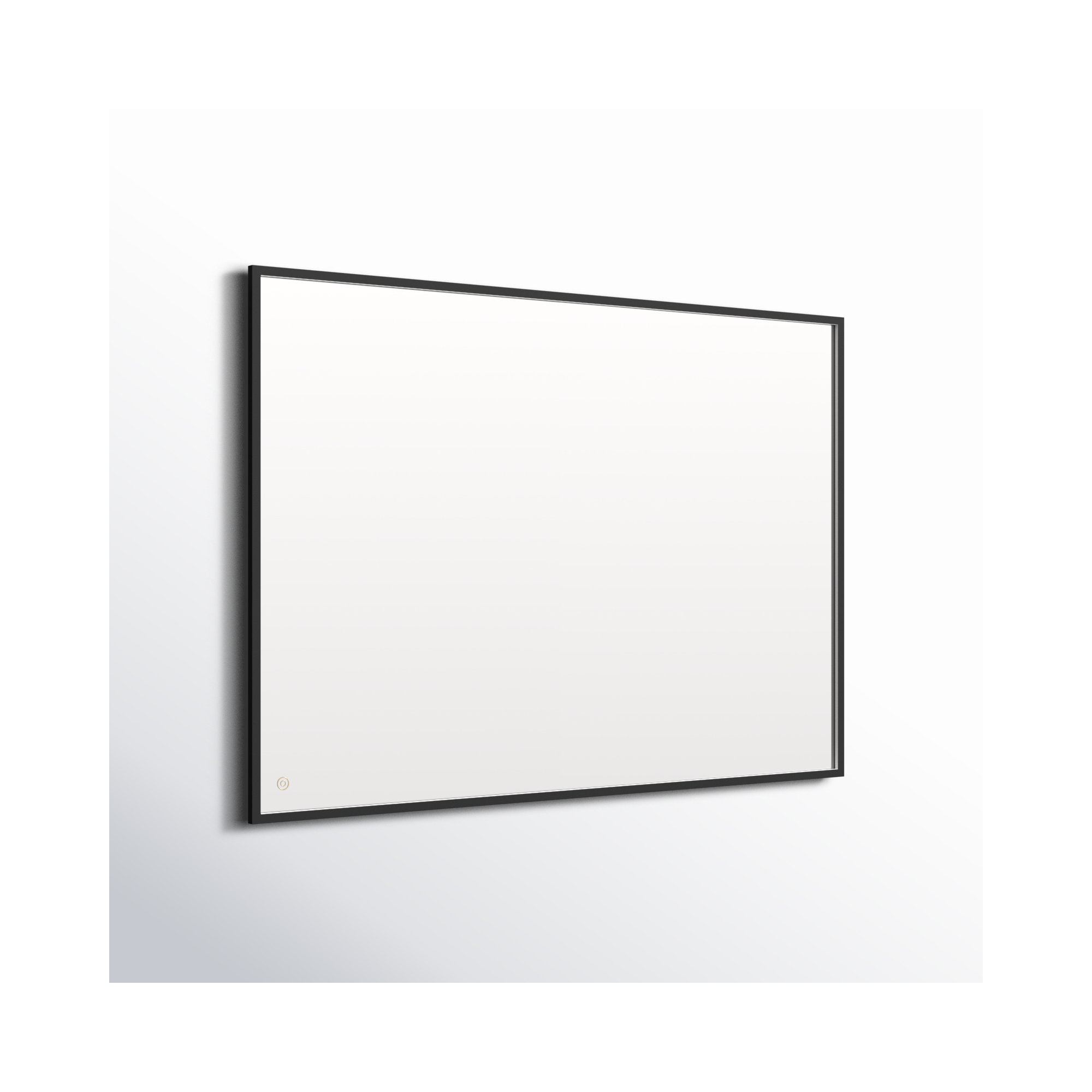 Piche Aluminum Mirror, 42" x 60", Black