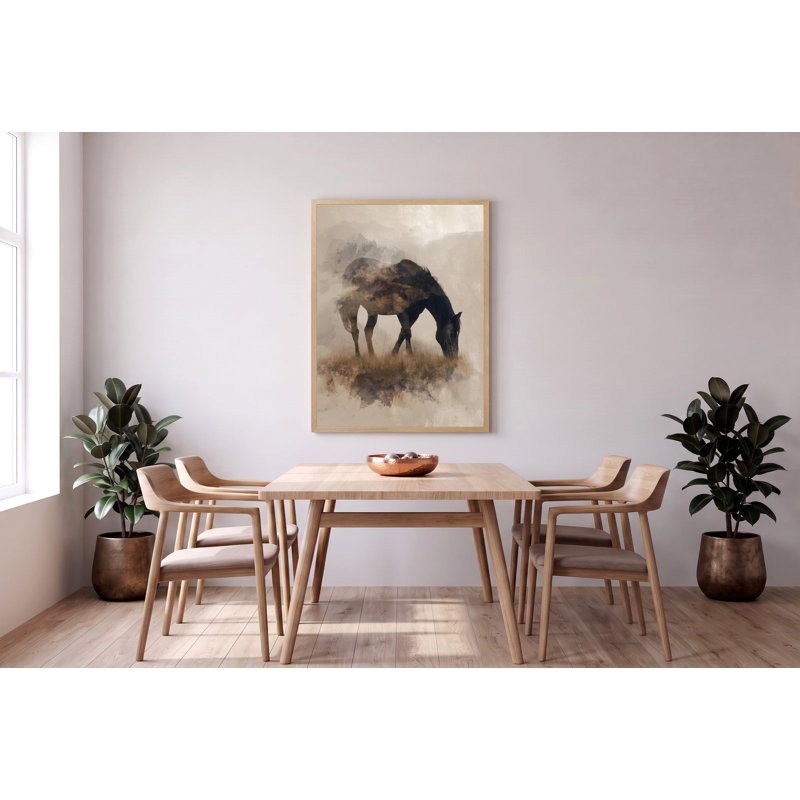 In the Dust of Morning, 20" H x 26" W