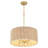 Silveira 4 - Light Dimmable Drum Chandelier