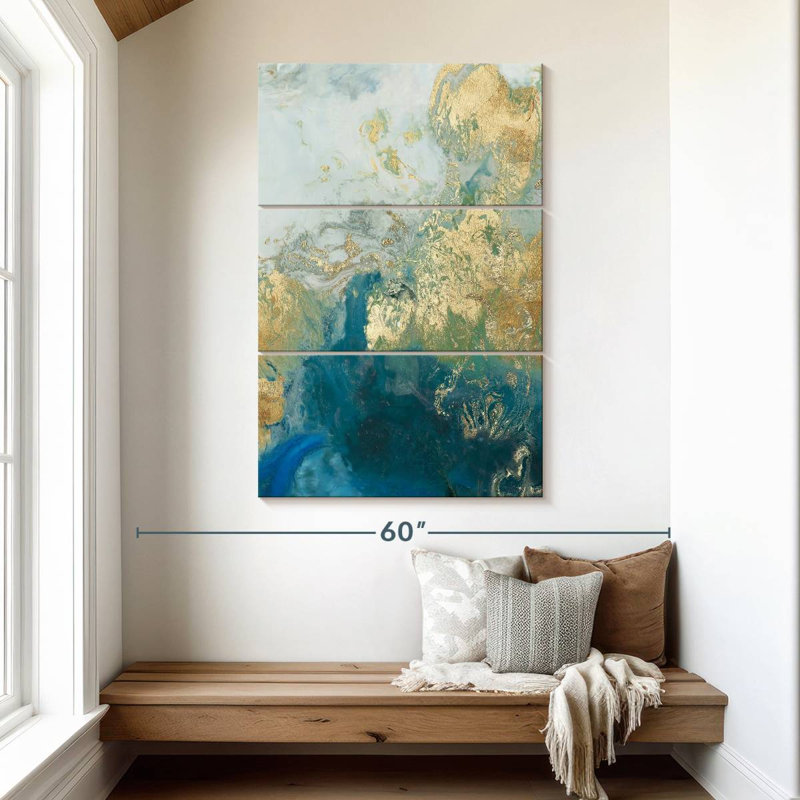 Avery Ocean Splash II, 50" H x 32" W