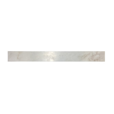 36" White Marble Backsplash