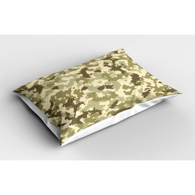 Classical Polyester Camouflage Sham Set