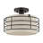 Bainville Fabric Semi Flush Mount-808145657