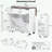 47.2" Wide Kitchen Island With Drop Leaf And Freestanding Rack-826906555