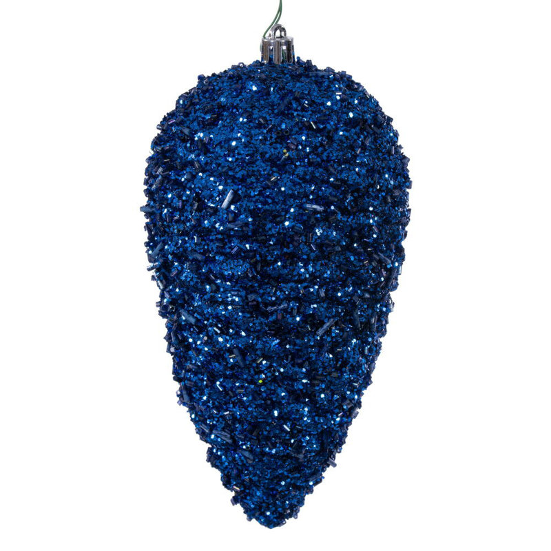 Pomme de pin 7 po., Bleu minuit