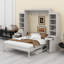 Lit escamotable avec bureau, armoires et tiroirs Murphy-129239674