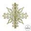 Ornement flocon de neige 3D-1183389826