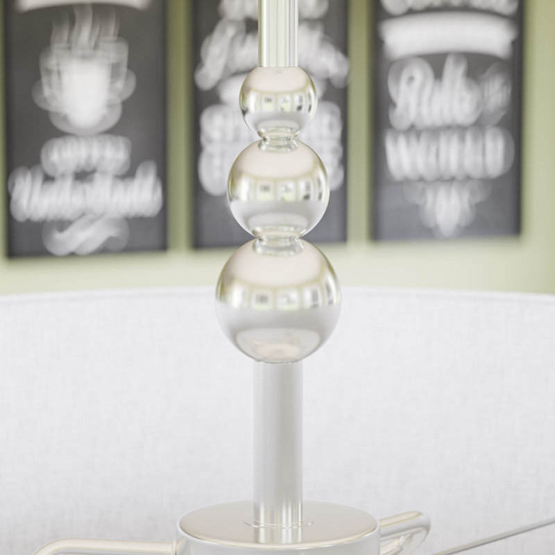 Margot 3-Light Pendant - Brushed Steel, Brushed Steel/Silver