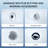 Corner Tub 2 Person Acrylic Whirlpool Bathtub,59" Corner Jetted Bathtub With Light,spa Bath Tub With 6 Jets,hydro Massage Tub With Chromatherapy,white