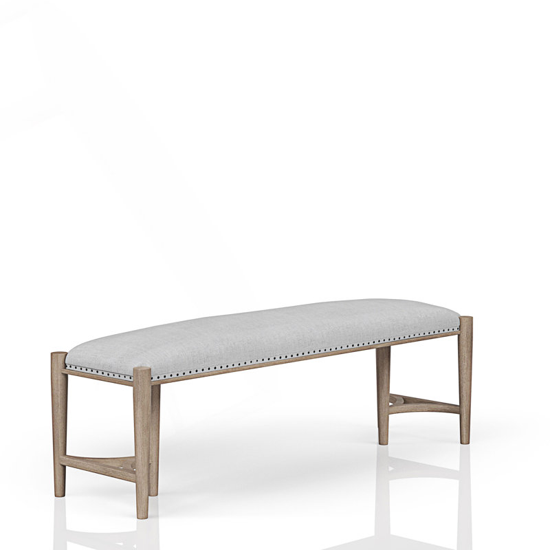 Bench With Triad Base, Mudroom Bench