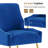 Modern Dining Chair, Velvet Upholstered Dining Chair with Gold Legs-281159673