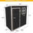 5 Ft X 3 Outdoor Plastic Storage Shed With Floor Black W540s00041 Slim Footprint Design For Lawn Equipment And Gardening Tools Pad-Lockable Single Door Heavy-Duty Construction Metal Reinforced Multi
